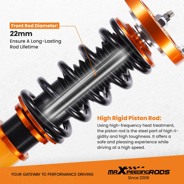 24 Way Damper Coilovers Lowering Kit for BMW 3-Series E90 E92 328 335 RWD 05-13