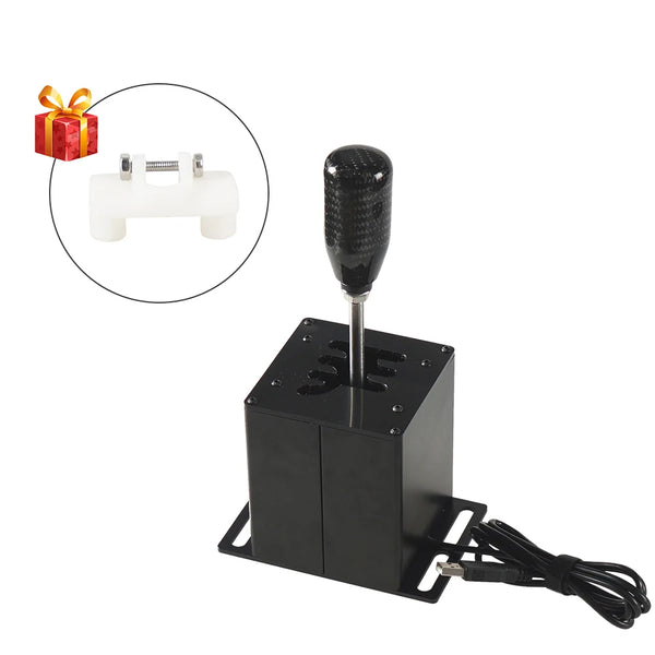 PC USB H Gear Shifter For Logitech G27 G29 G25 G920 For Thrustmaster T300RS/GT Shift Knob For ETS2 Simracing Racing Game