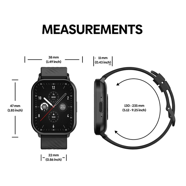 Zeblaze GTS 3 Voice Calling Smart Watch For Fitness