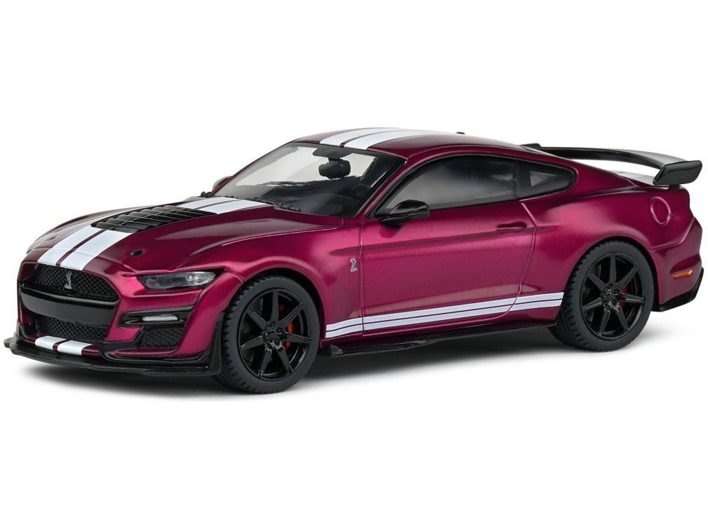 Shelby Mustang GT500 2020 Purple 1:43 Scale Solido Diecast Model