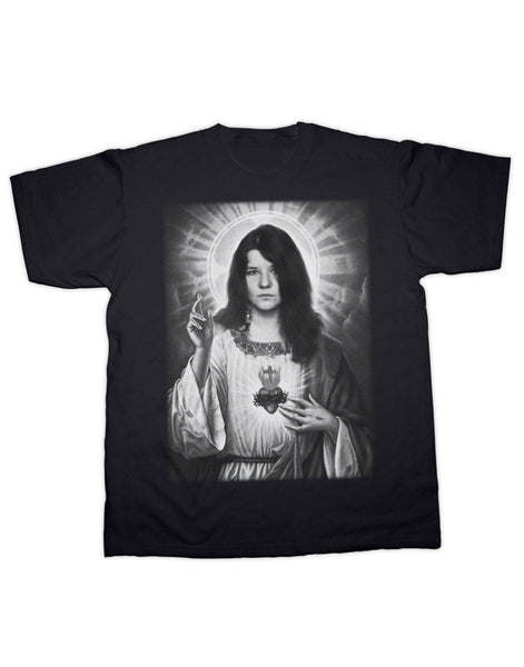 Janis Joplin Rock God T Shirt