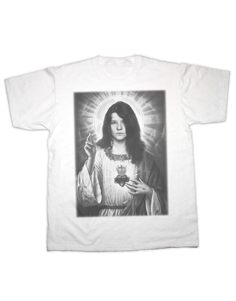 Janis Joplin Rock God T Shirt