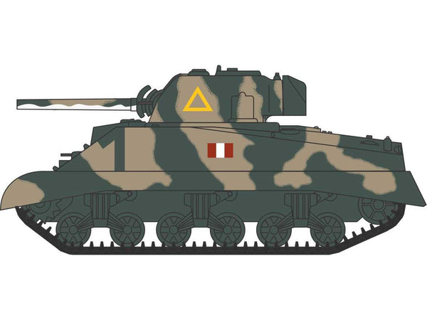 Sherman MkIII 17th/21st Lancers 6th Arm. Div. Tunisia 1:76 Scale Oxford Diecast Model