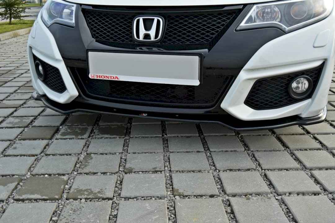 Maxton Design - FRONT SPLITTER HONDA CIVIC MK9 FACELIFT 2014-2017