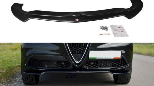 Maxton Design - FRONT SPLITTER V.1 ALFA ROMEO STELVIO (2016-2020)