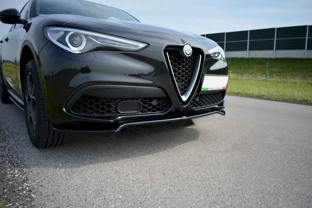 Maxton Design - FRONT SPLITTER V.1 ALFA ROMEO STELVIO (2016-2020)