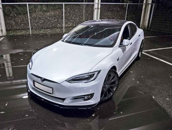 Maxton Design - FRONT SPLITTER V.1 TESLA MODEL S FACELIFT (2016-)