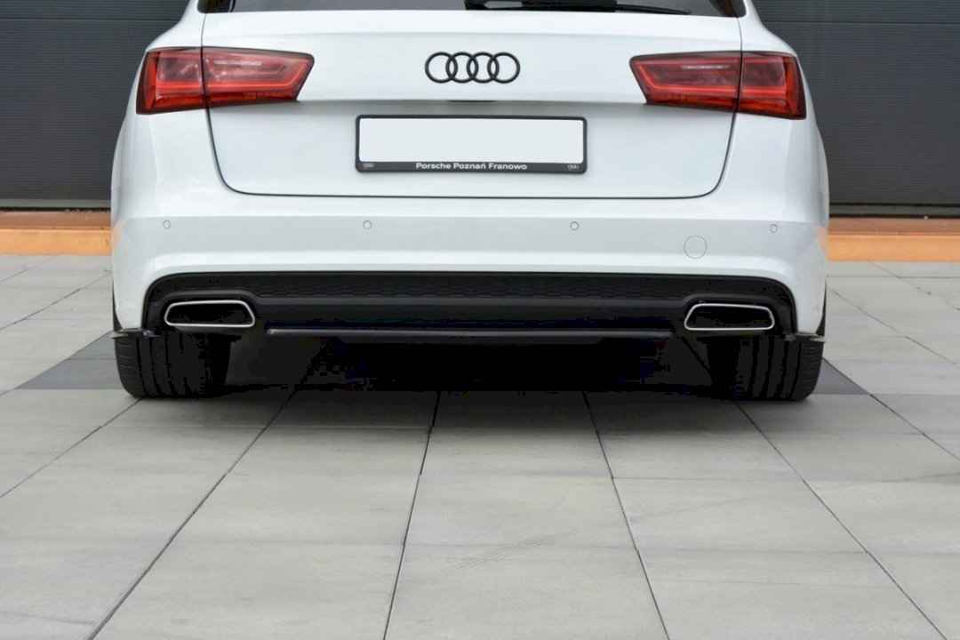 Maxton Design - Rear Splitter Audi A6 / A6 C7 S-Line / S6 C7 Facelift