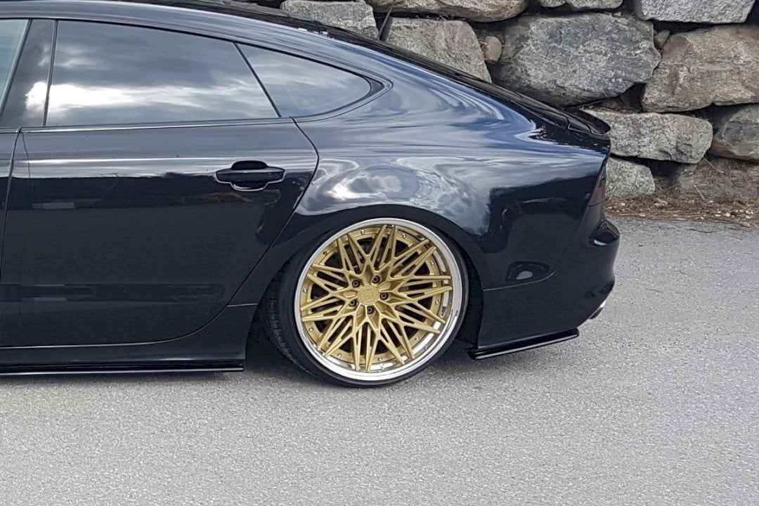 Maxton Design - REAR SIDE SPLITTERS AUDI A7 S-LINE C7 (2010-14)