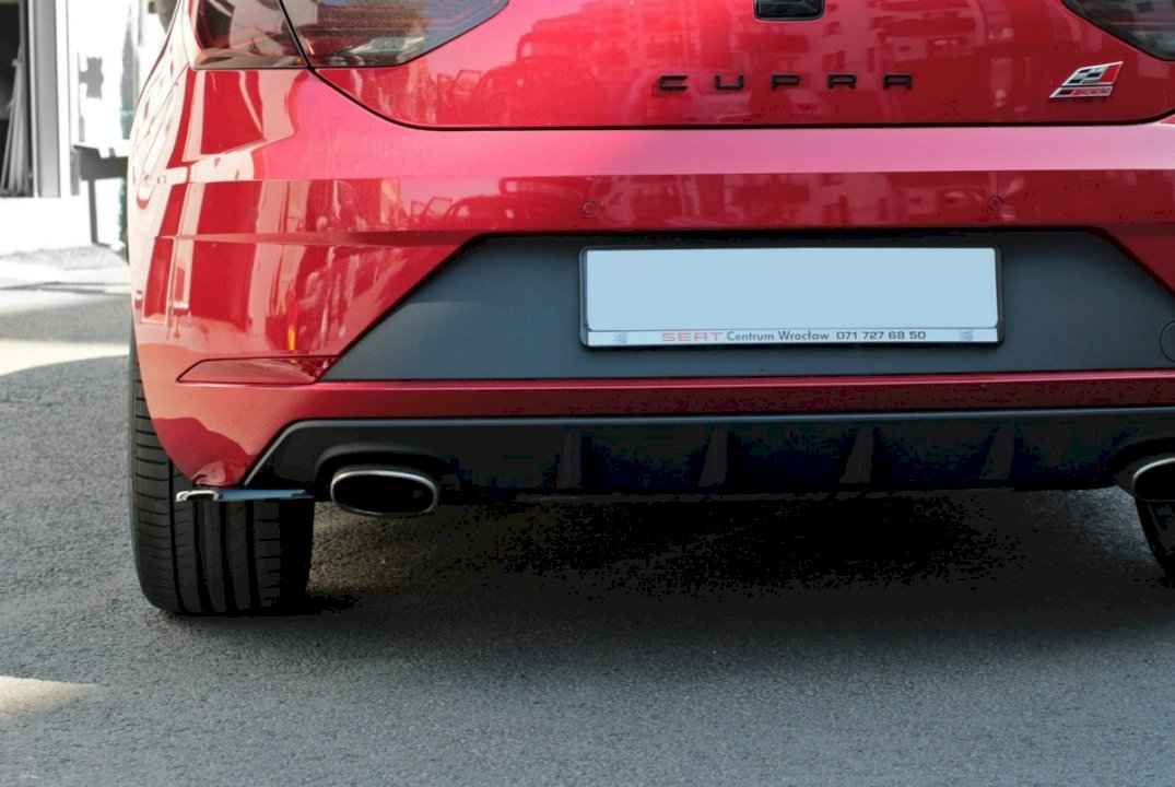 Maxton Design - REAR SIDE SPLITTERS V.1 SEAT LEON MK 3.5 CUPRA