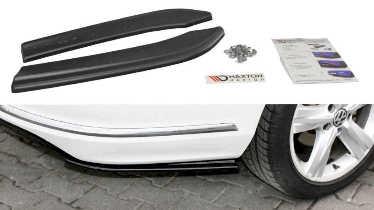 Maxton Design - REAR SIDE SPLITTERS VW PASSAT B7 R-LINE VARIANT (2010-2014)