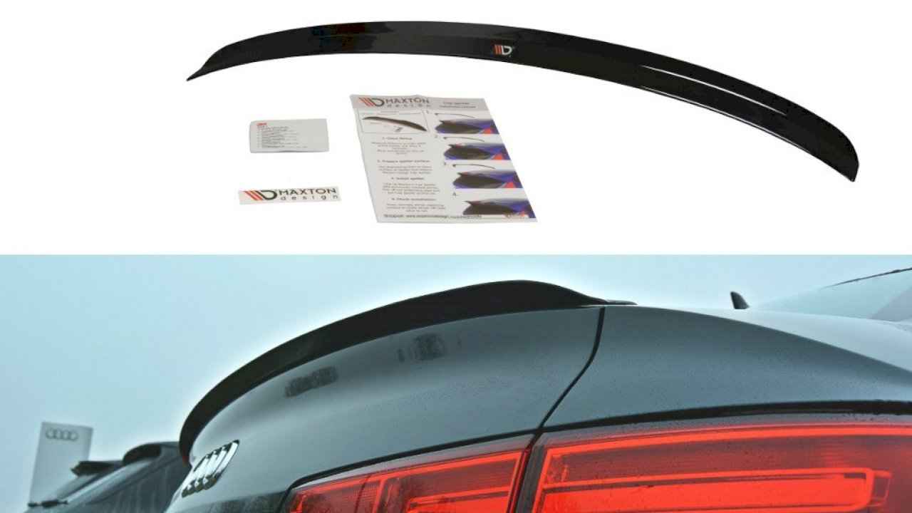 Maxton Design - SPOILER CAP AUDI A4 B9 S-LINE SEDAN