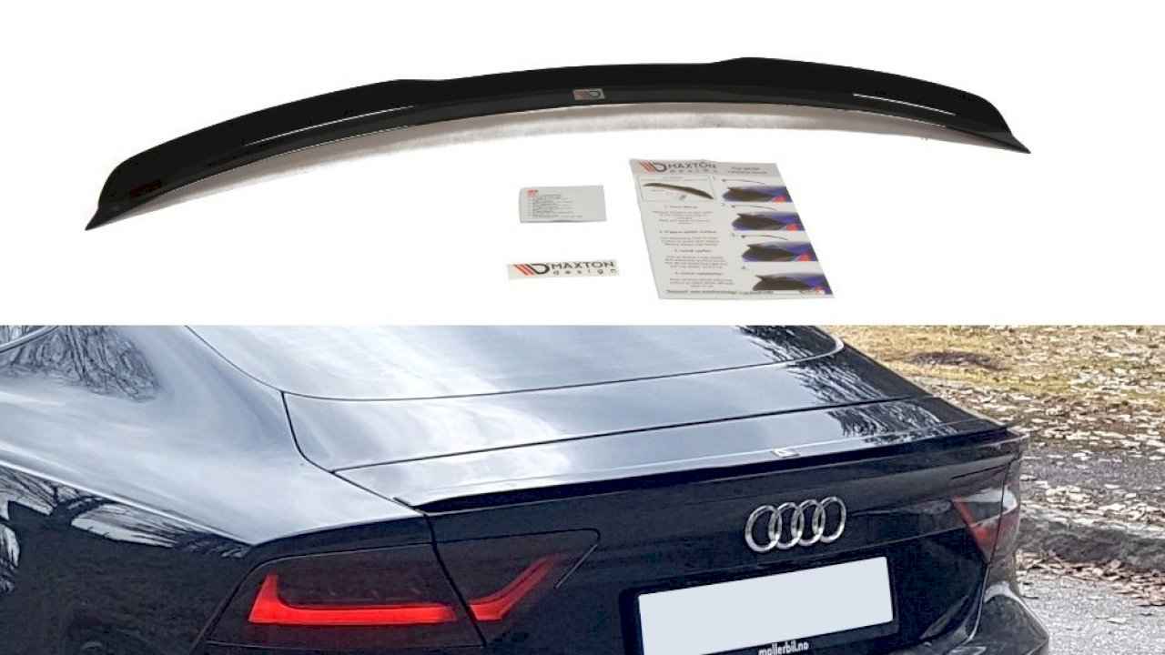 Maxton Design - SPOILER CAP AUDI A7 MK1 S-LINE PRE-FACELIFT (2010-2013)
