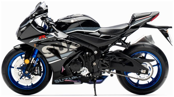 Suzuki GSX-R1000 2020 Black 1:12 Scale LCD Diecast Model