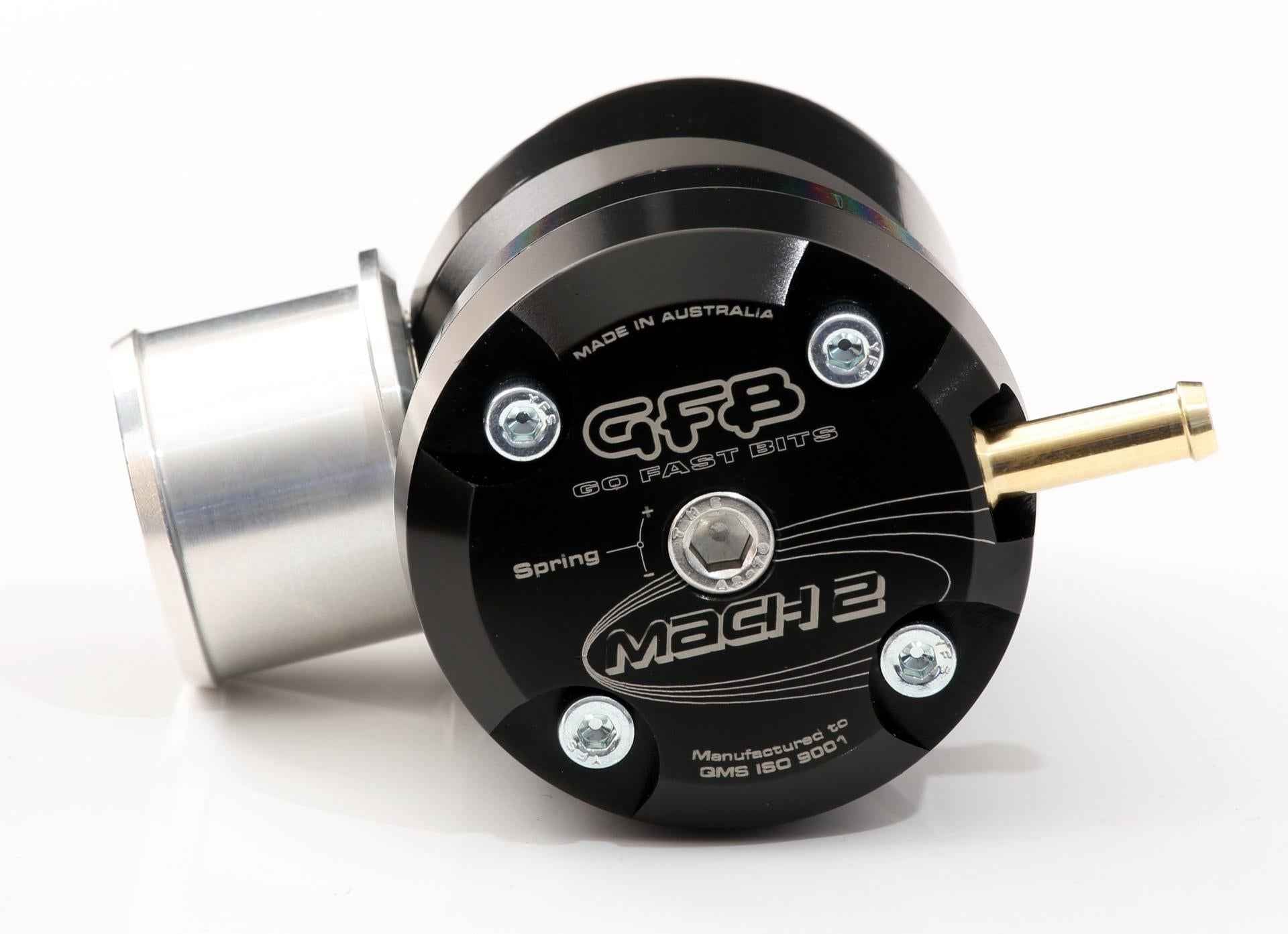 GFB T9133 MACH 2 TMS RECIRCULATING DIVERTER VALVE (33MM INLET, 33MM OUTLET - SUITS EVO I-X)