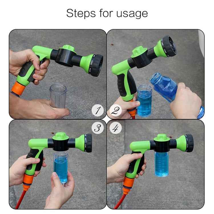 Professional  Multifunction Auto Foam Car Washer 3 Grade High Pressure Water Nozzle