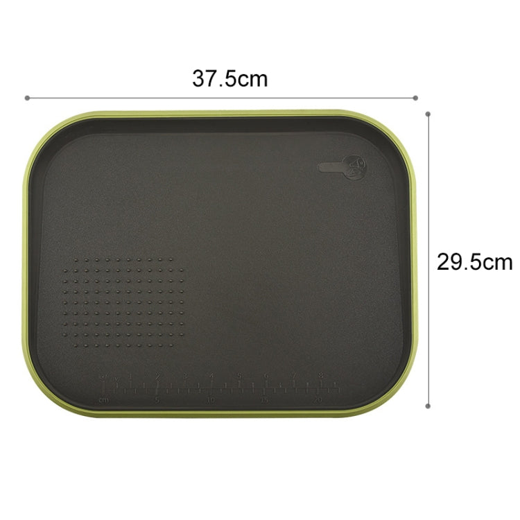 Multifunctional Anti-skid Double-sided Cutting Board Fruit Plastic Cutting Board, Square