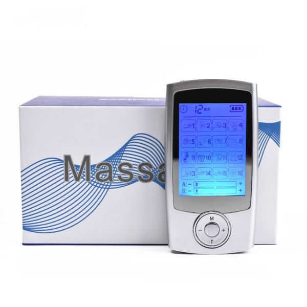 16 Mode Digital Electronic Pulse Massager Muscle Stimulator Pain Relief Machine