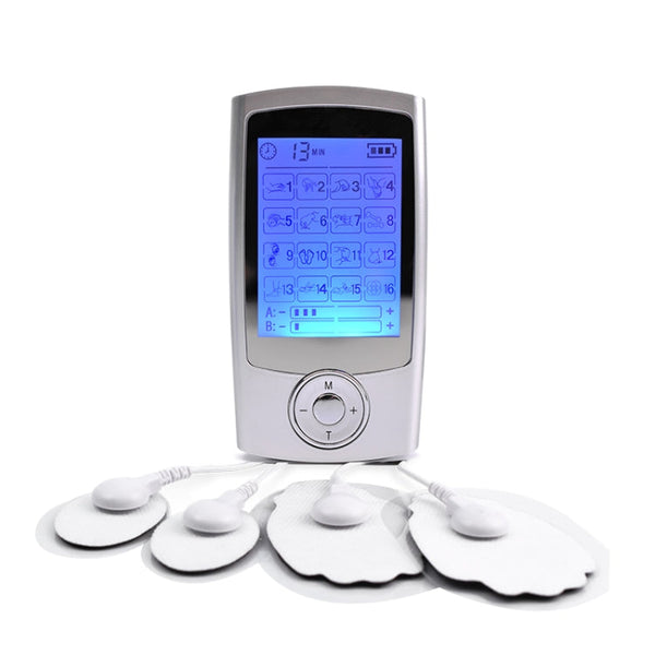 16 Mode Digital Electronic Pulse Massager Muscle Stimulator Pain Relief Machine