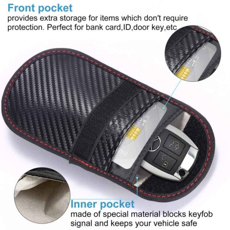 Antimagnetic RFID Car Key Mobile Phone Bag Shielding Set Radiation Cell Phone Pocket