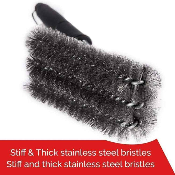 Large Barbecue Grill Pan Cleaning Wire Brush