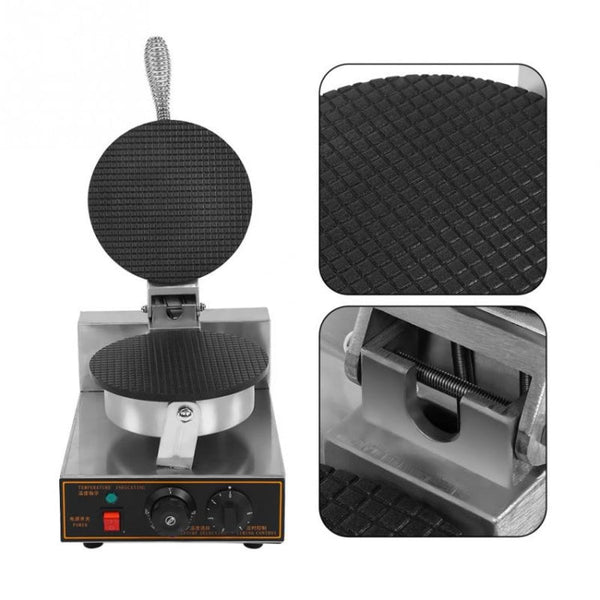 Electric Waffle Maker Egg Roll Maker DIY Ice Cream Cone Machine Crispy Omelet Machine, US Plug, UK Plug, EU Plug