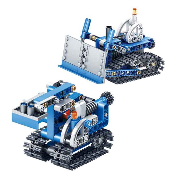 KY1010-3 Mechanical Engineering Assembled Building Blocks Children Puzzle Toys