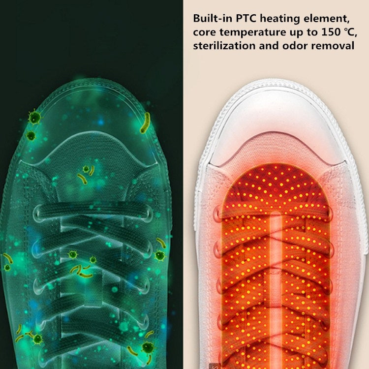 SOTHING 220V Shoe Dryers Deodorization Sterilization Quick Drying Dryer Winter Shoes Heater, CN Plug