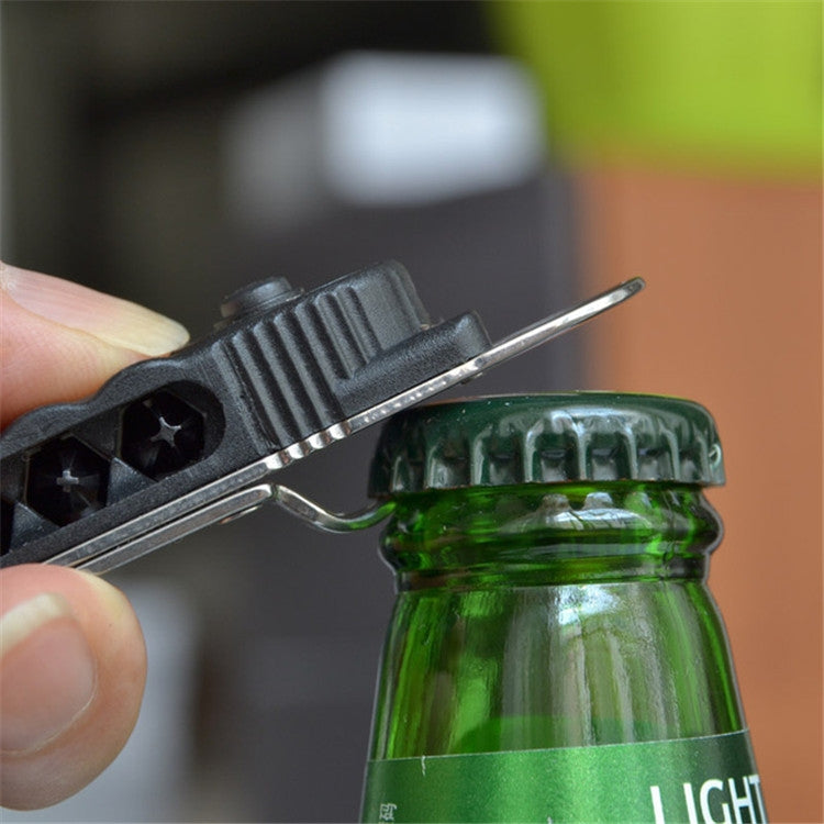 Mini Portable Multifunctional Combination Tool Magic Screwdriver Multifunctional Screwdriver Bottle Opener, Screwdriver Bottle Opener