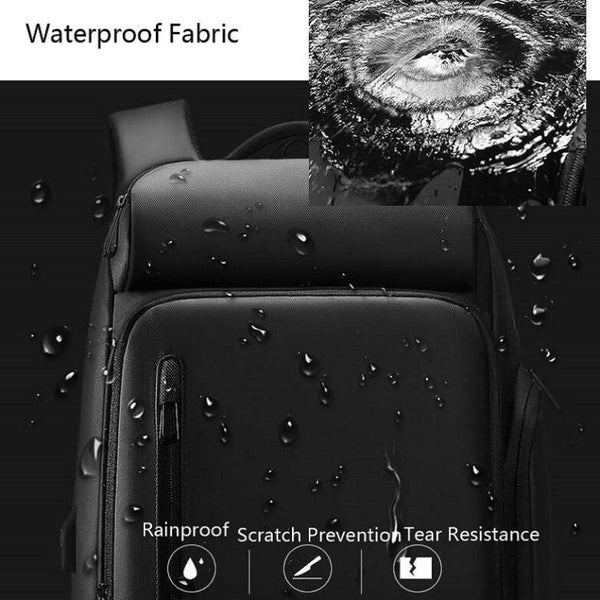 Business Travel Bag PVC Waterproof Backpack