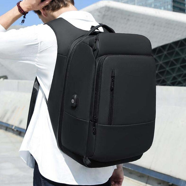 Business Travel Bag PVC Waterproof Backpack