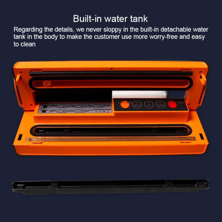 Household Food Machinery Vacuum Packaging Machine Nylon Composite Texture Vacuum Bag Sealing Machine, EU Plug, US Plug, UK Plug