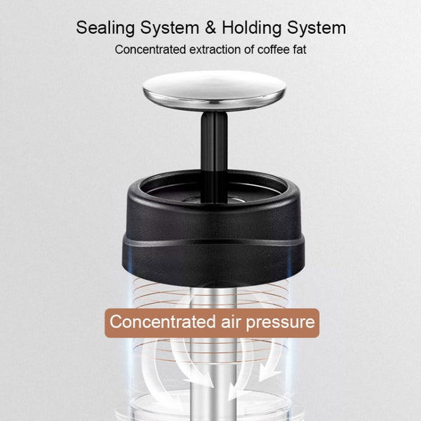 Portable Hand Pressure Espresso Machine Outdoor Accompanying Mini Coffee Cup