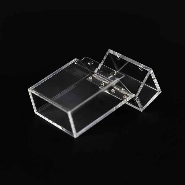 Acrylic Transparent Cigarette Case Thickened Portable Lighter Cigarette Case Bag