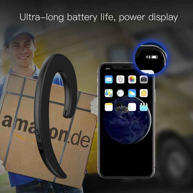 JAKCOM ET Binaural Ear-hook Smart Sports Bluetooth Earphone