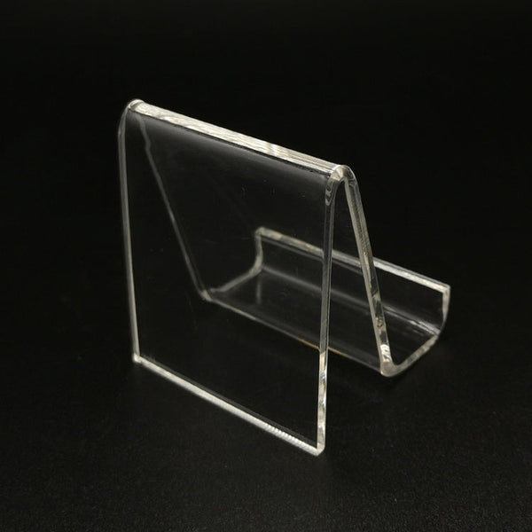 QH-040 10 PCS Acrylic Transparent Mobile Phone Display Stand