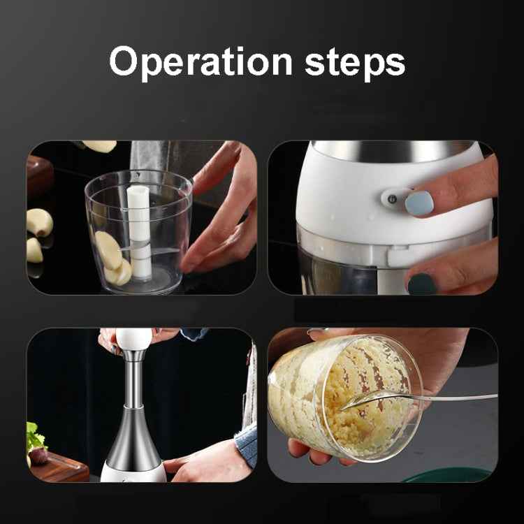 304 Stainless Steel Pressing Mincer Household Multifunctional Vegetable Cutter Pounding Garlic