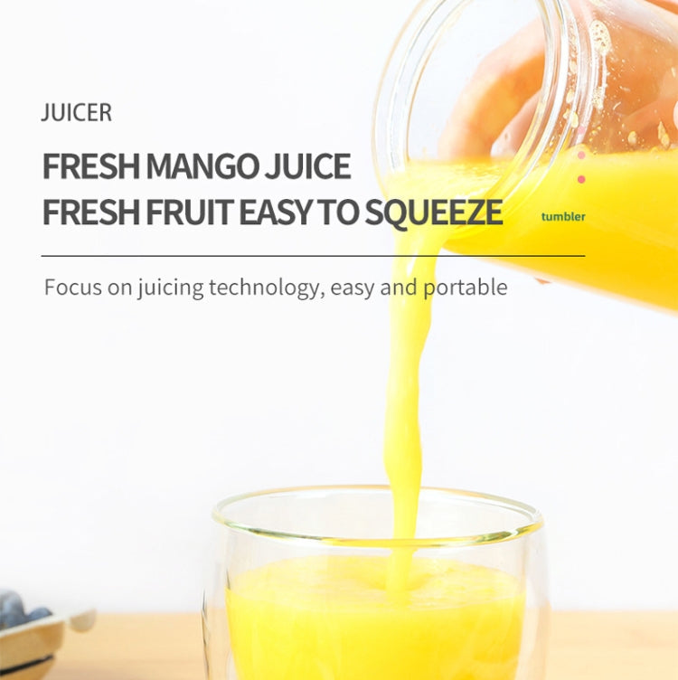 Mini Portable Usb Juice Machine  Multi-Function Electric Charging Household Juicer, White, Green, Pink