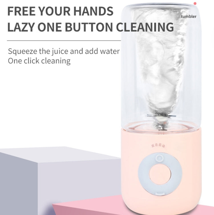Mini Portable Usb Juice Machine  Multi-Function Electric Charging Household Juicer, White, Green, Pink