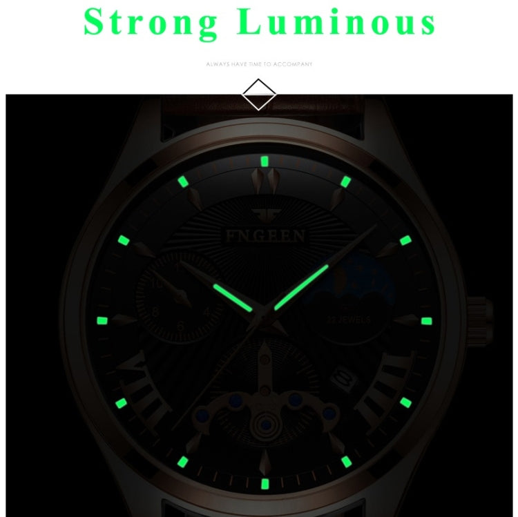 FNGEEN 5606 Men Luminous Casual Quartz Watch