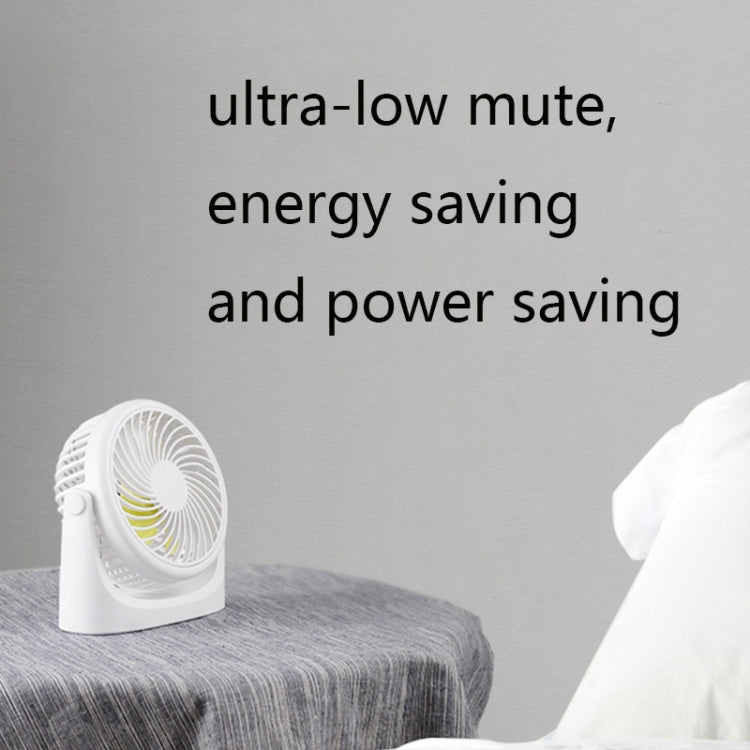 JD-Q1 Office Student Dormitory Mini Silent USB Fan, White, Pink, Black