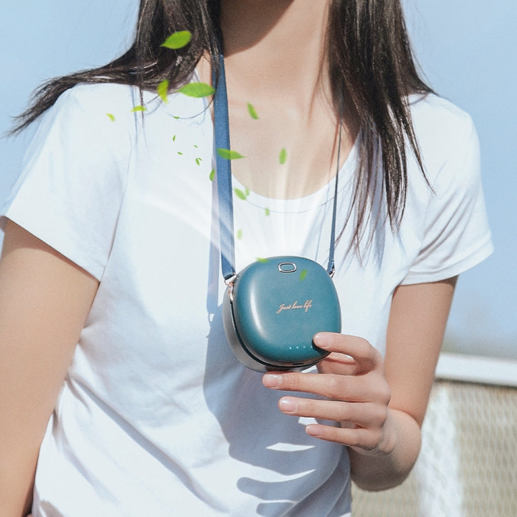 Lazy Hanging Neck Small Fan Usb Rechargeable Mini Portable Leafless Fan