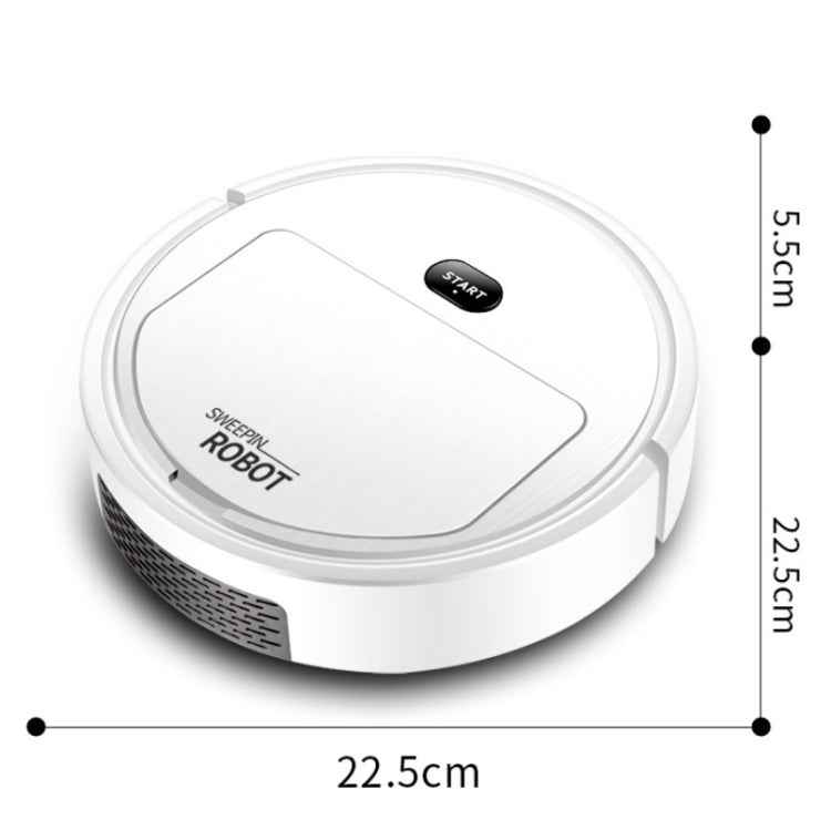Household Automatic Smart Charging Sweeping Robot, Specification: White