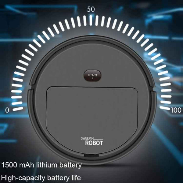 Household Automatic Smart Charging Sweeping Robot, Specification: White