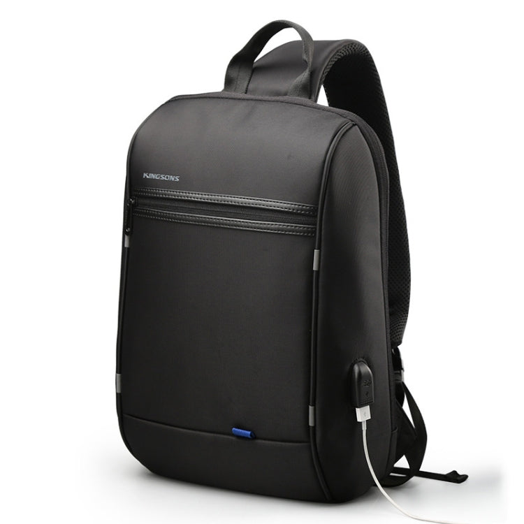 Kingsons KS3165 Crossbody One-Shoulder Computer Backpack Leisure School Bag