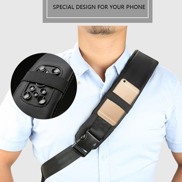 Kingsons KS3165 Crossbody One-Shoulder Computer Backpack Leisure School Bag