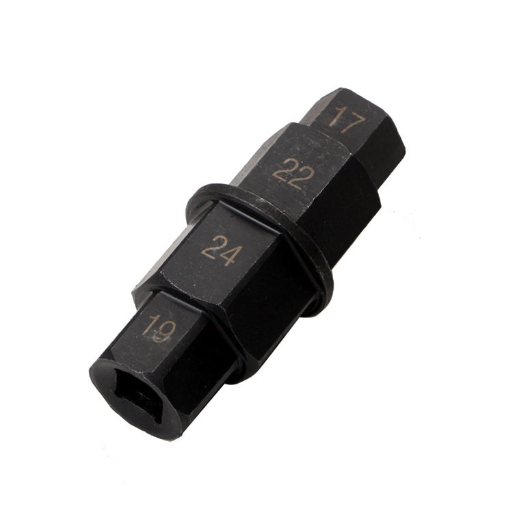 Motorcycle Wheel Axle Disassembly Tool Front Wheel Spindle Removal Wrench Disassembly Sleeve Hex Socket