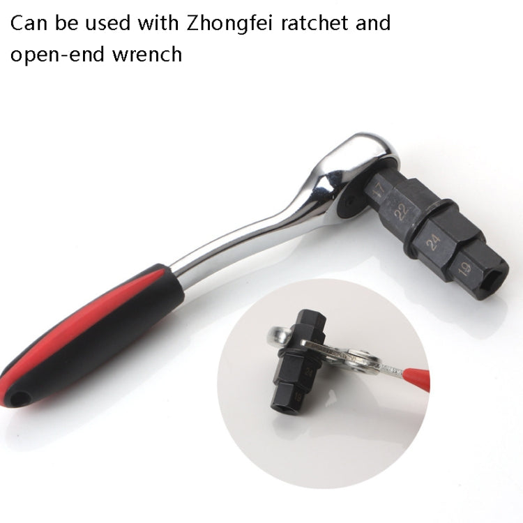 Motorcycle Wheel Axle Disassembly Tool Front Wheel Spindle Removal Wrench Disassembly Sleeve Hex Socket