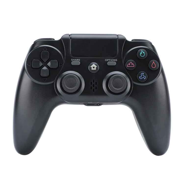 ZR486 Wireless Game Controller For PS4, Product color: Black