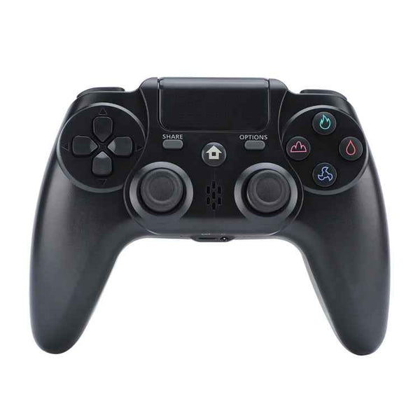 ZR486 Wireless Game Controller For PS4, Product color: Black
